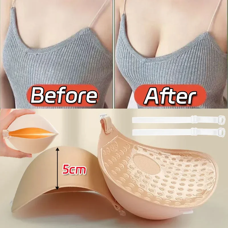 5cm Thicken Silicone Breast St - Seamless Underwear Women incelemesi ve fiyatı