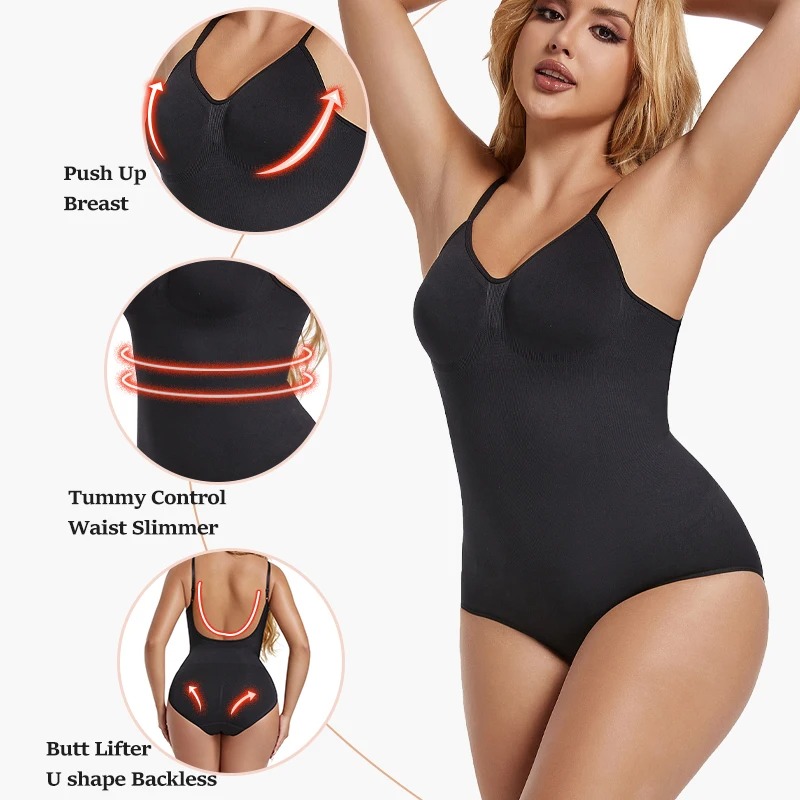 Womens Backless Bodysuits Seam - Shapewear Bodysuit Firm incelemesi ve fiyatı