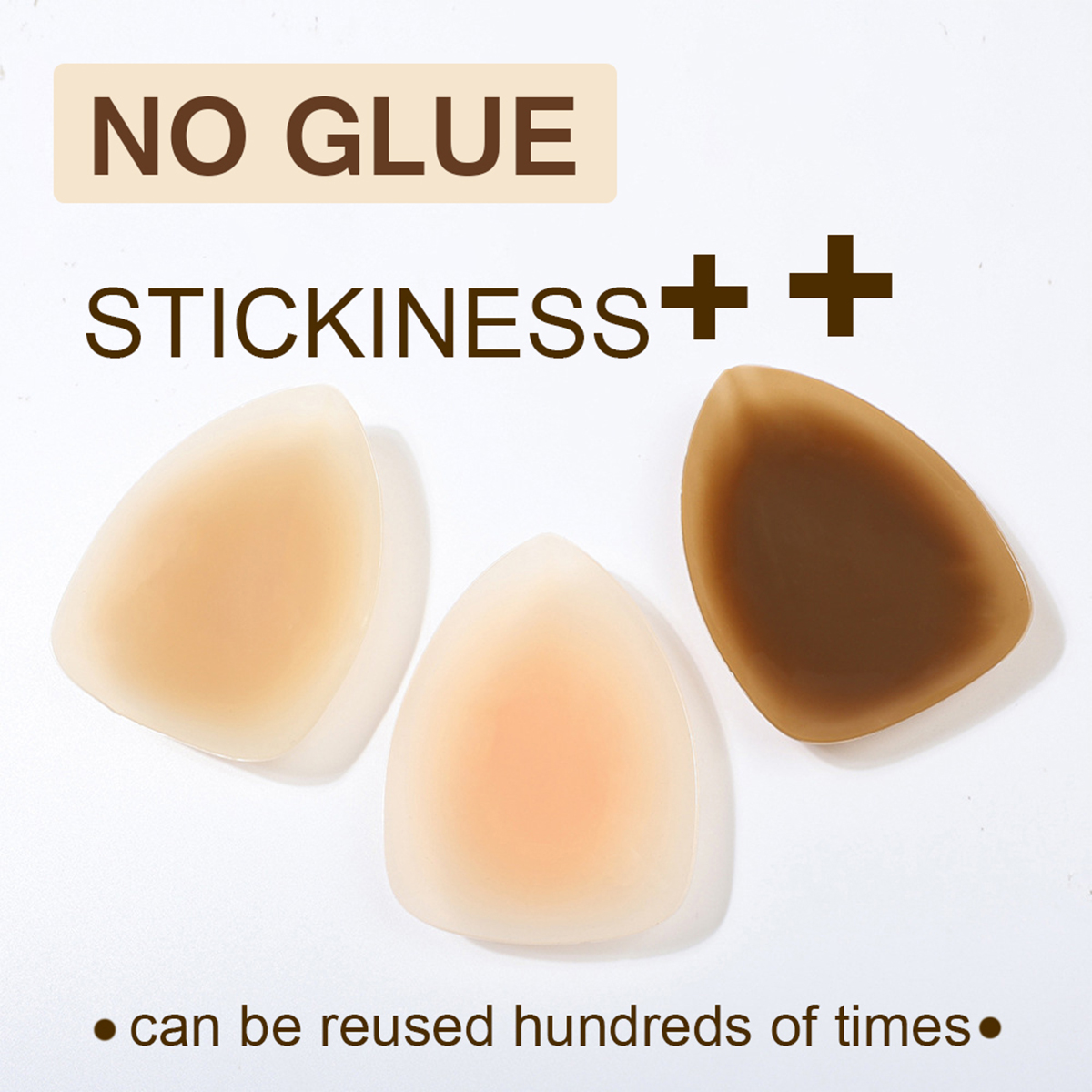 Reusable No Glue Triangle Lift - Nipple Cover Pasties incelemesi ve fiyatı