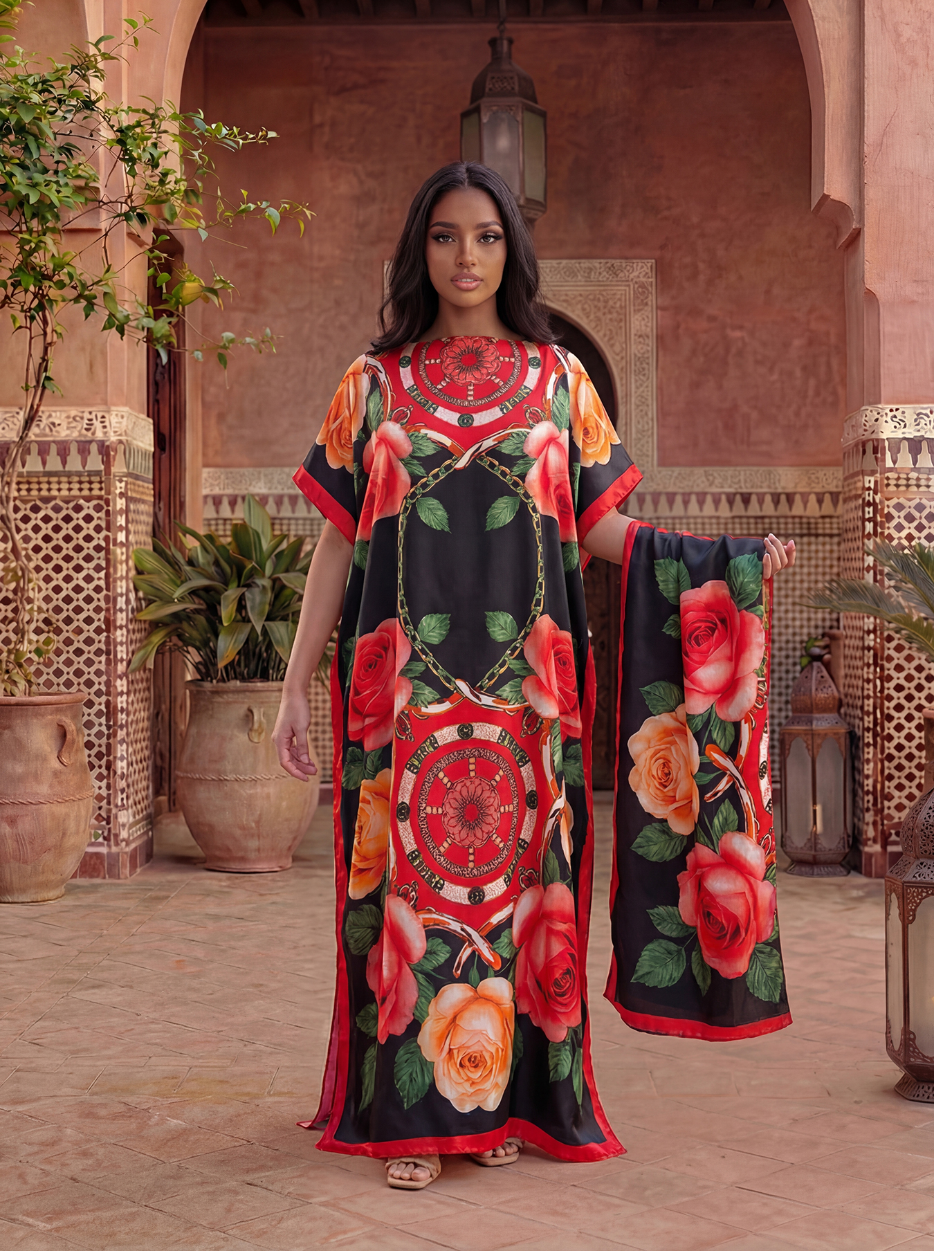 New Style Long Loose Silk Blen - Robe Silk Women incelemesi ve fiyatı
