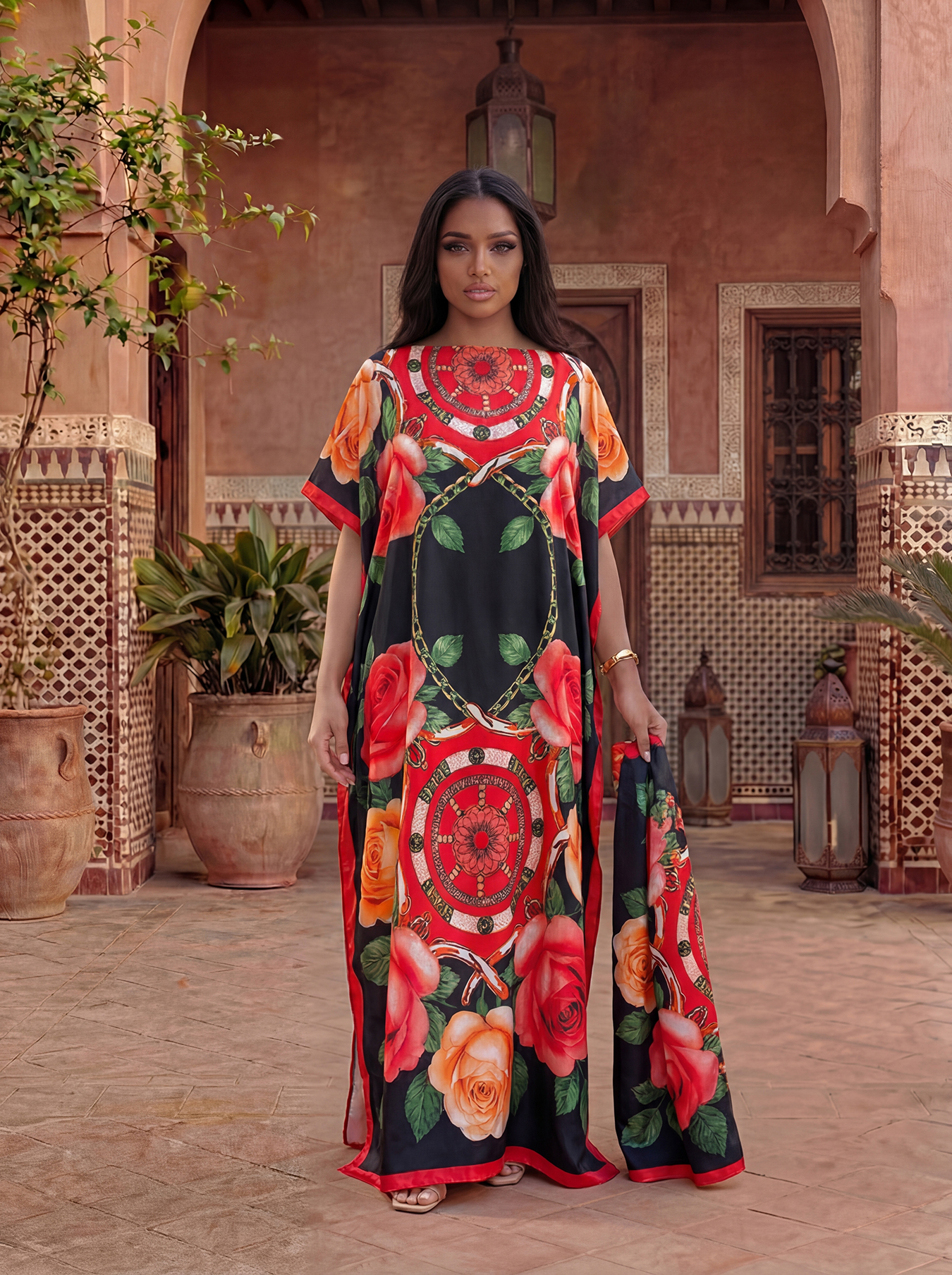 New Style Long Loose Silk Blen - Robe Silk Women incelemesi ve fiyatı