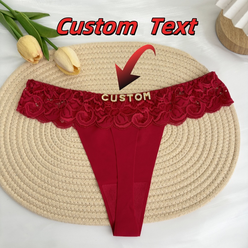 Personalized Custom Thong Name - Thong Bikini Women incelemesi ve fiyatı