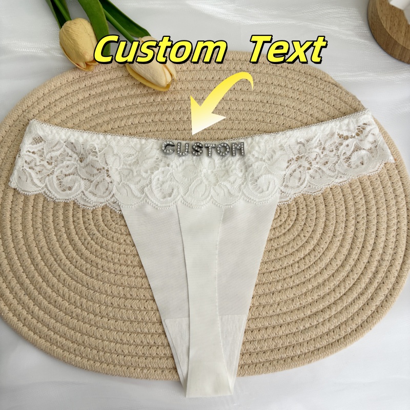 Personalized Custom Thong Name - Thong Bikini Women incelemesi ve fiyatı