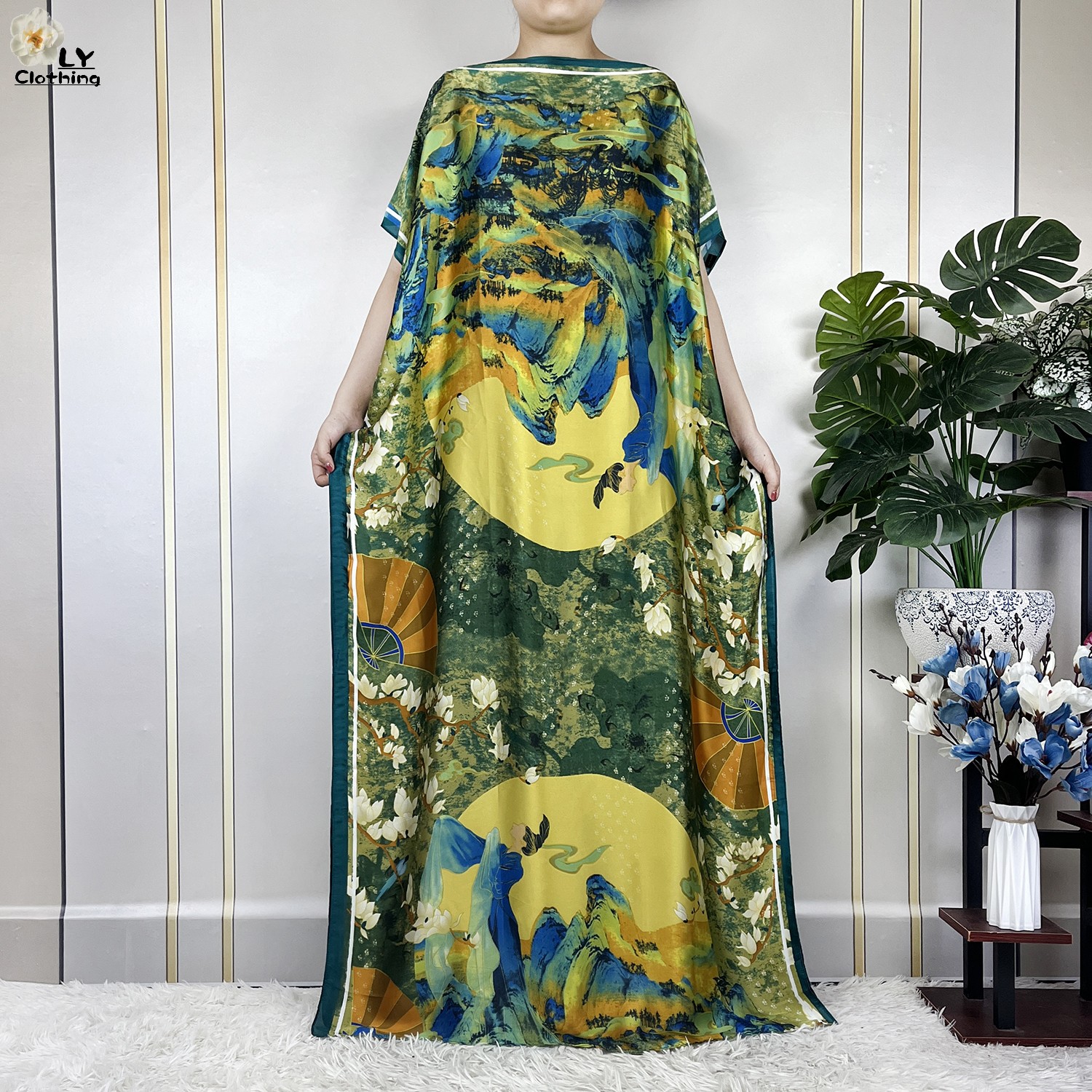 Muslim Abayas For Women 2023 N - Robe Silk Women incelemesi ve fiyatı