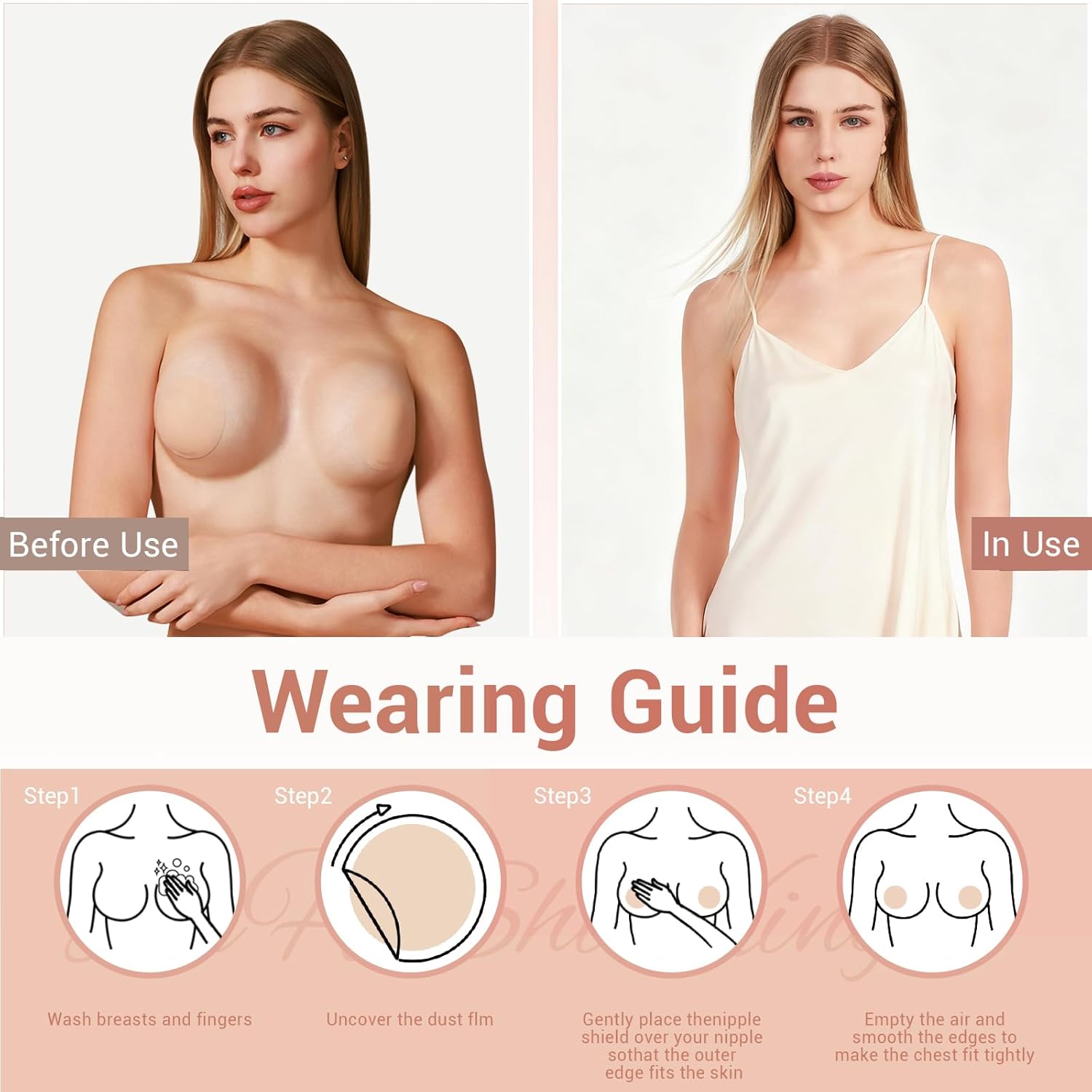 Nipple Covers 1 Pair Reusable  - Nipple Cover Pasties incelemesi ve fiyatı