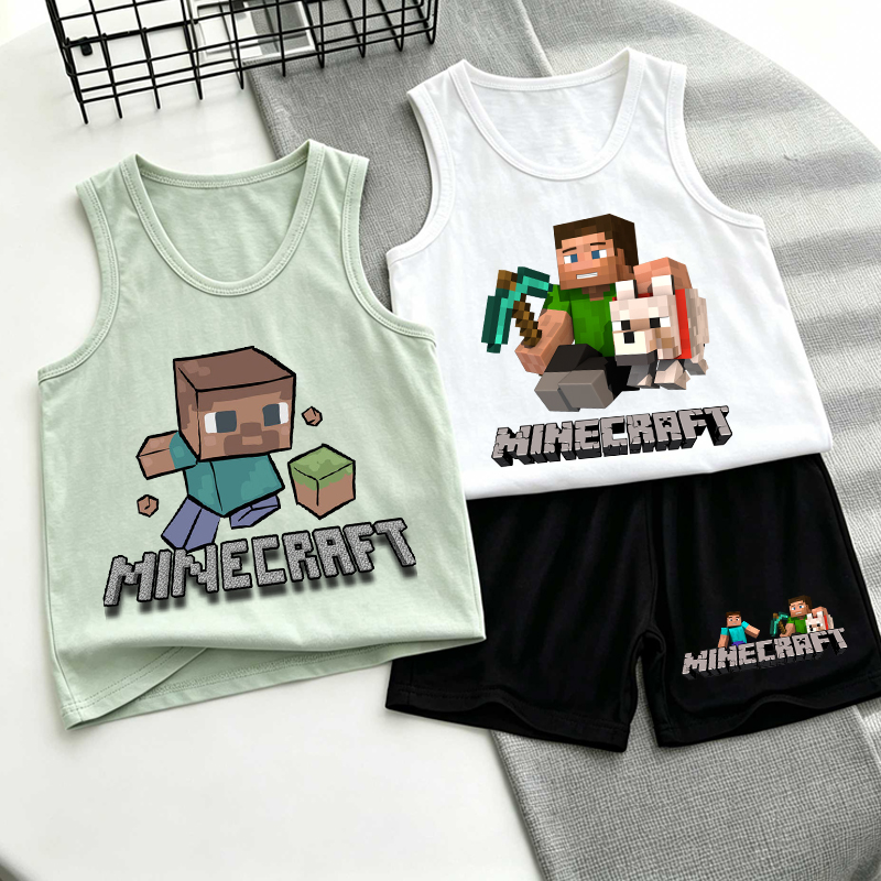 Minecrafted Children Vest+shor - Boyshort Underwear incelemesi ve fiyatı