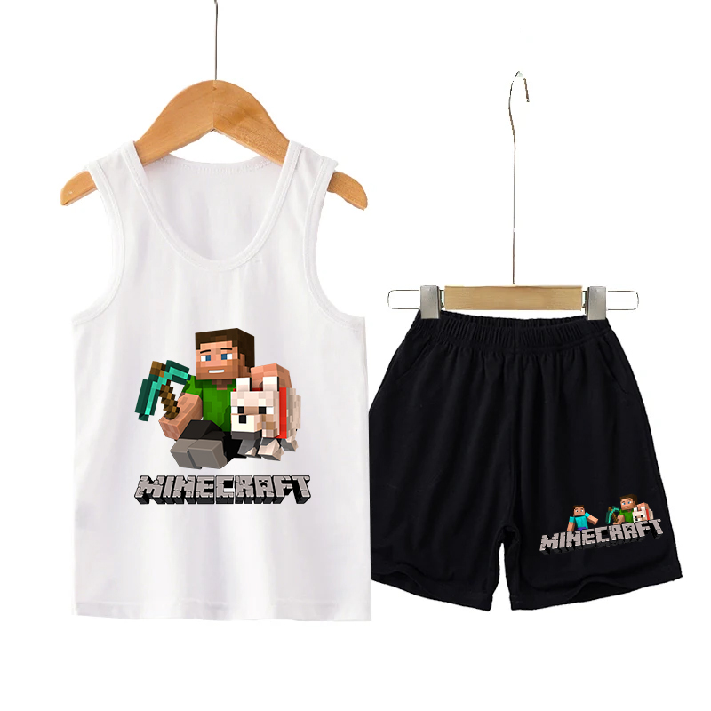 Minecrafted Children Vest+shor - Boyshort Underwear incelemesi ve fiyatı