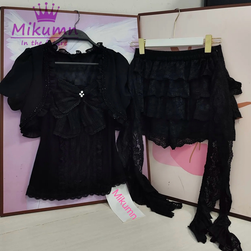 Mikumn Gothic Lolita Black Lac - Cami Top Lace incelemesi ve fiyatı