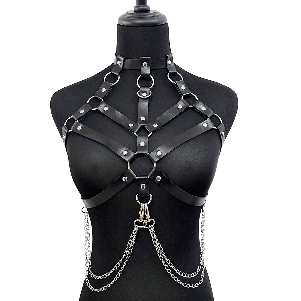 Chain with Leather Lingerie Wo - Garter Belt Set incelemesi ve fiyatı