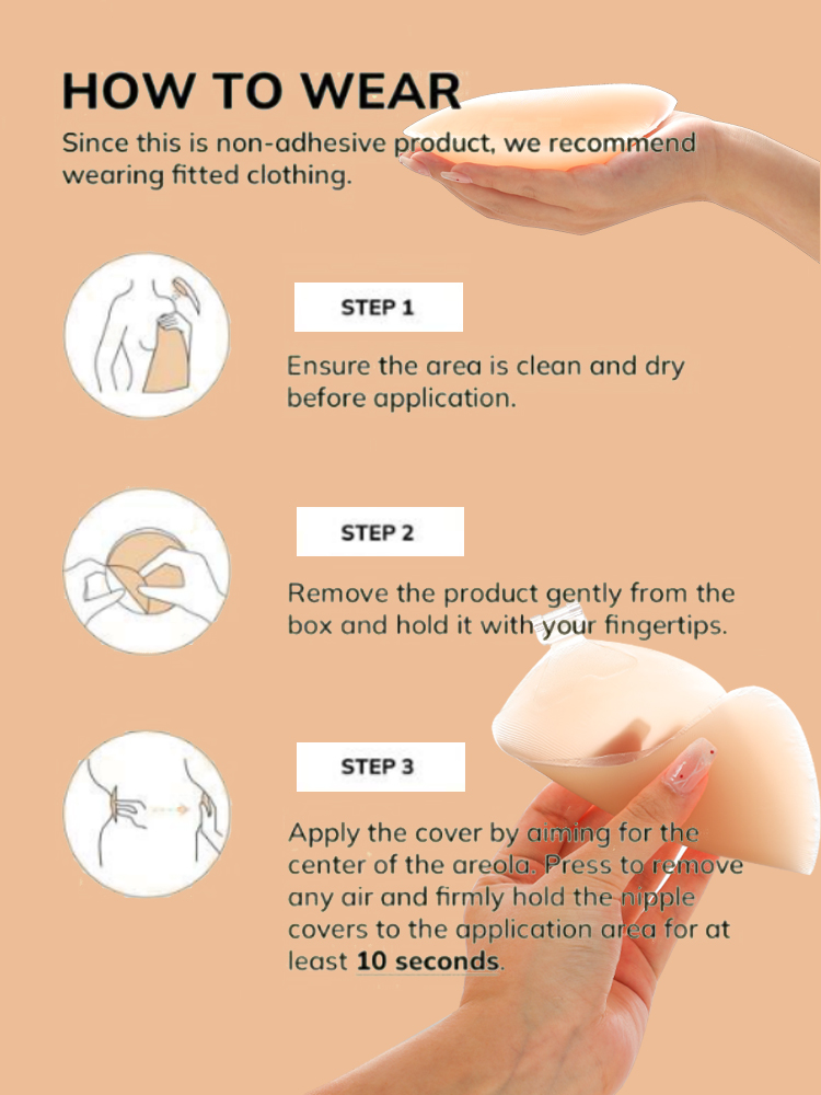 Women's Reusable Invisible Sil - Nipple Cover Pasties incelemesi ve fiyatı