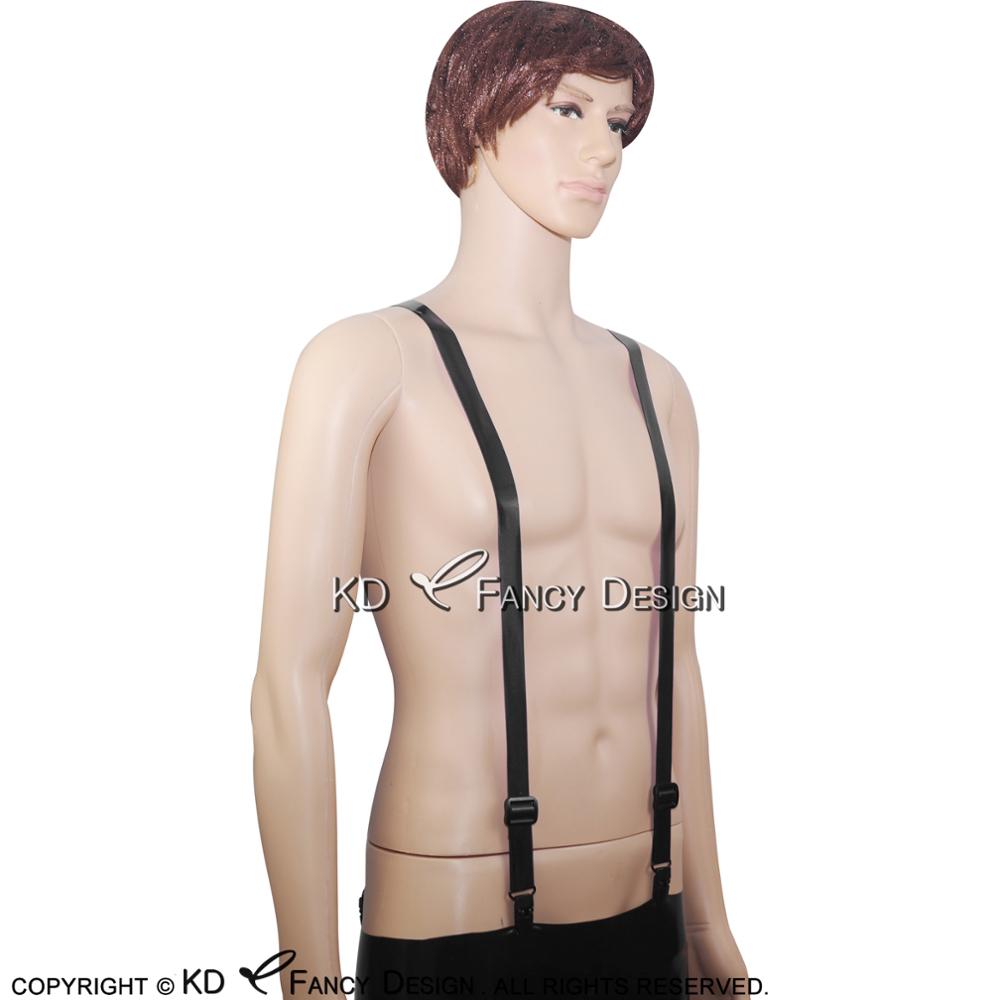 Black Sexy Rubber Latex Suspen - Garter Belt Set incelemesi ve fiyatı
