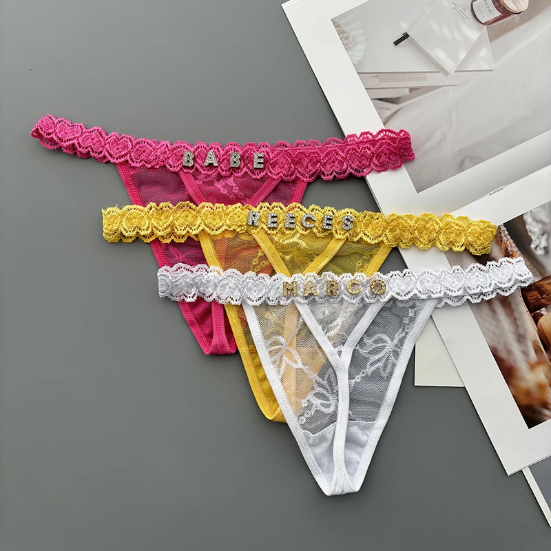 Personality Custom Thong Name  - Thong Bikini Women incelemesi ve fiyatı