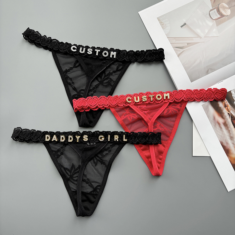Personality Custom Thong Name  - Thong Bikini Women incelemesi ve fiyatı