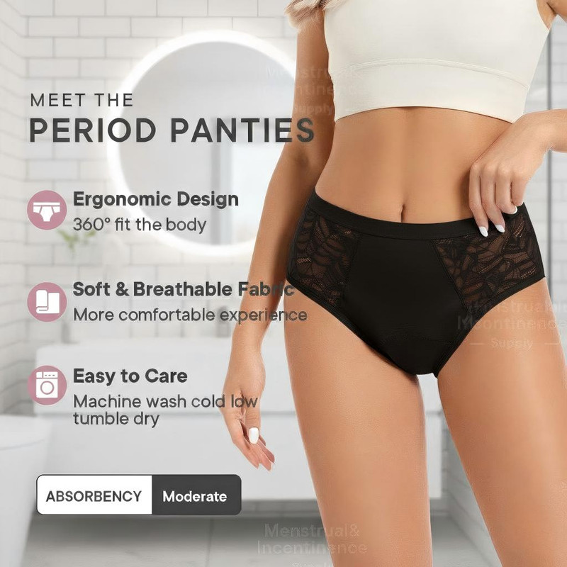 Absorbent Period Underwear Wom - Period Panty Absorbent incelemesi ve fiyatı