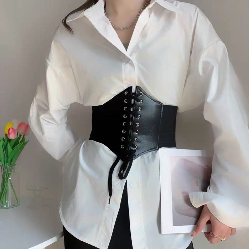 Fashion Corset Wide Belts Faux - Corset Waist Cinch incelemesi ve fiyatı