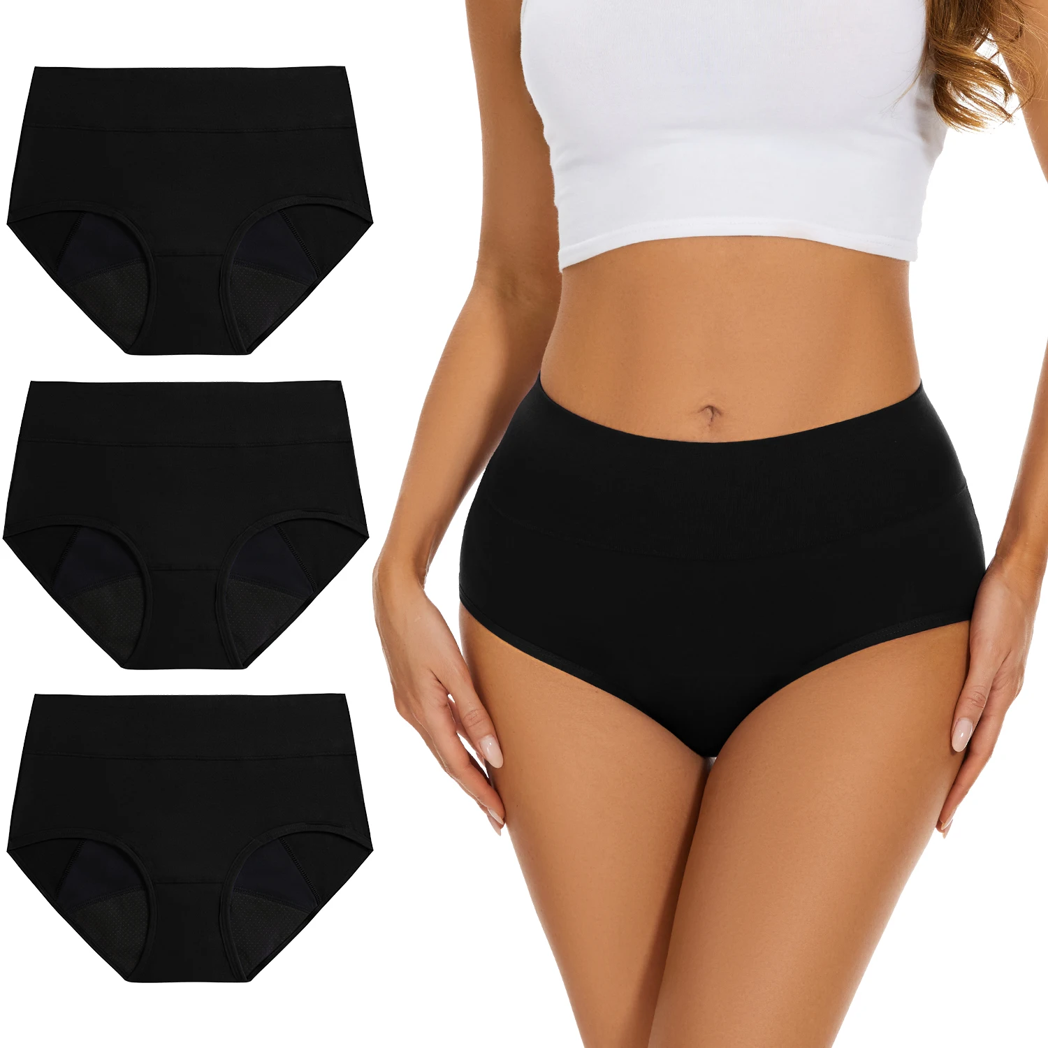 3PCS/lot Menstrual Panties For - Period Panty Absorbent incelemesi ve fiyatı