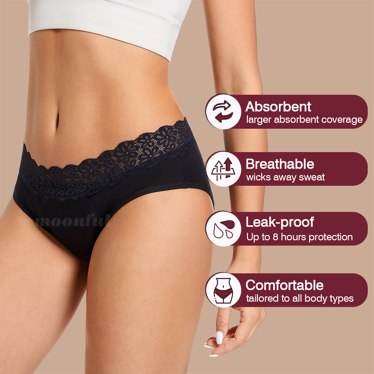 Menstrual Cycle Absorbent Unde - Period Panty Absorbent incelemesi ve fiyatı