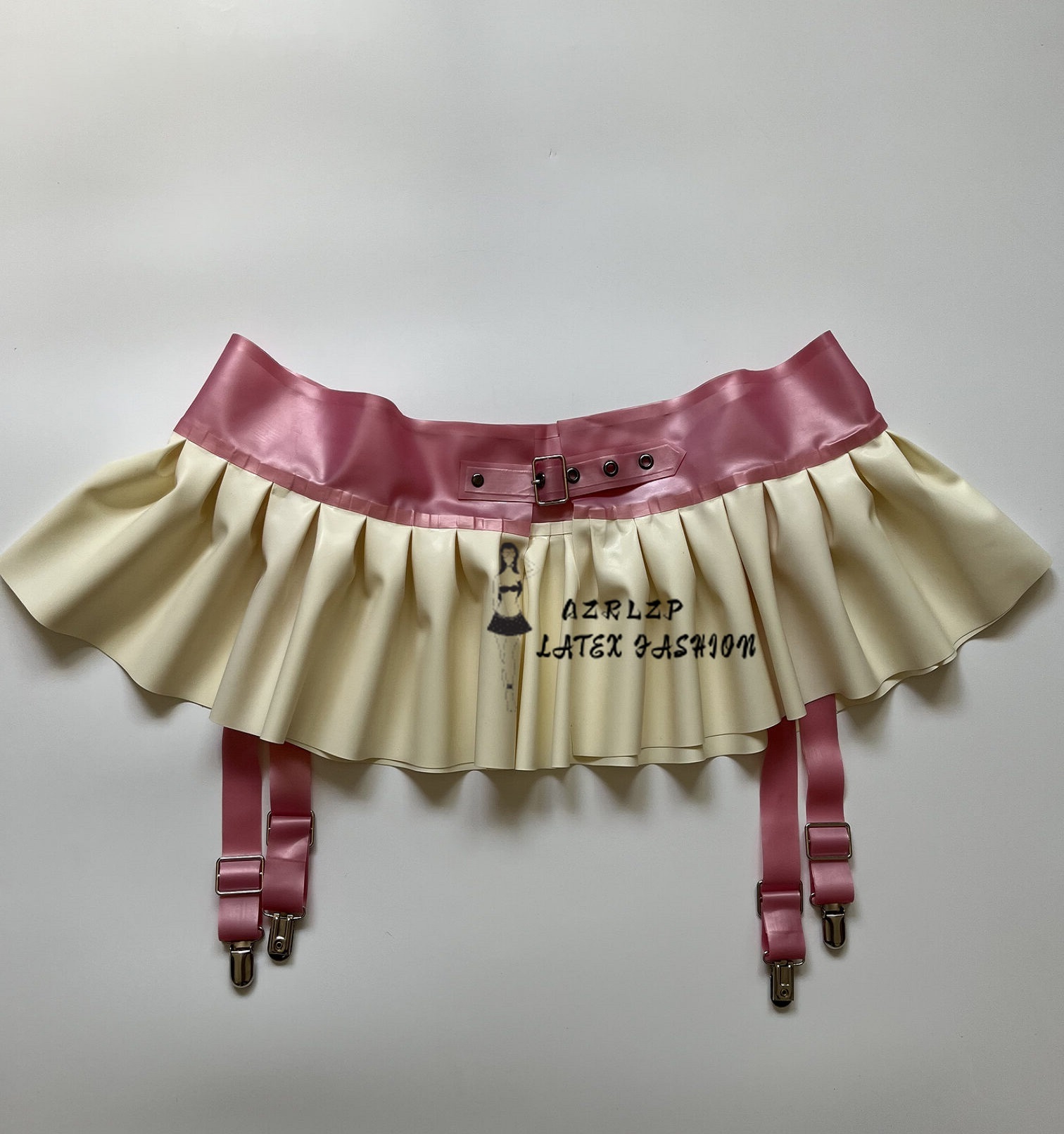 Metallic Powder and White Wome - Garter Belt Set incelemesi ve fiyatı