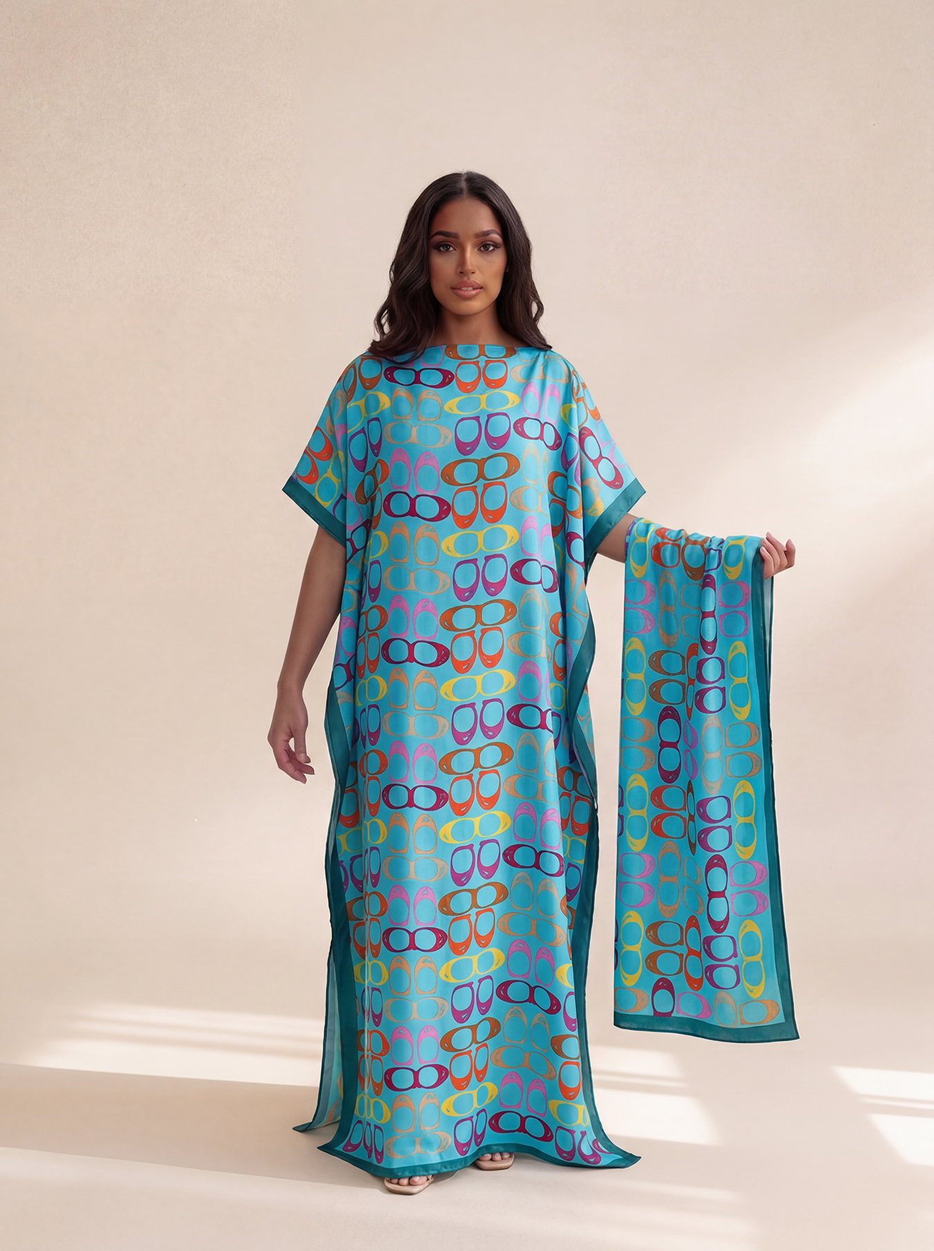 New Style Long Loose Silk Blen - Robe Silk Women incelemesi ve fiyatı