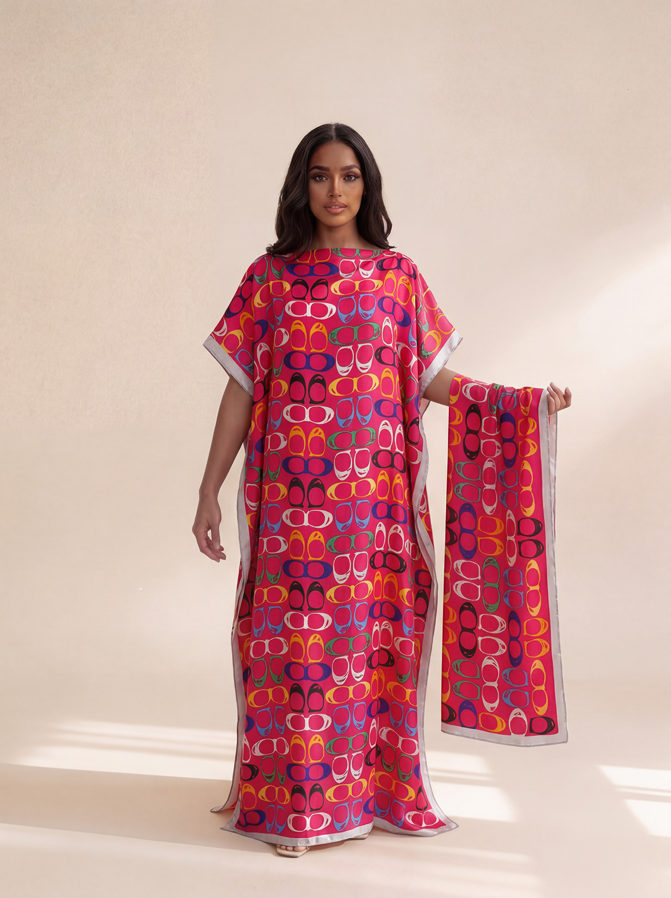 New Style Long Loose Silk Blen - Robe Silk Women incelemesi ve fiyatı