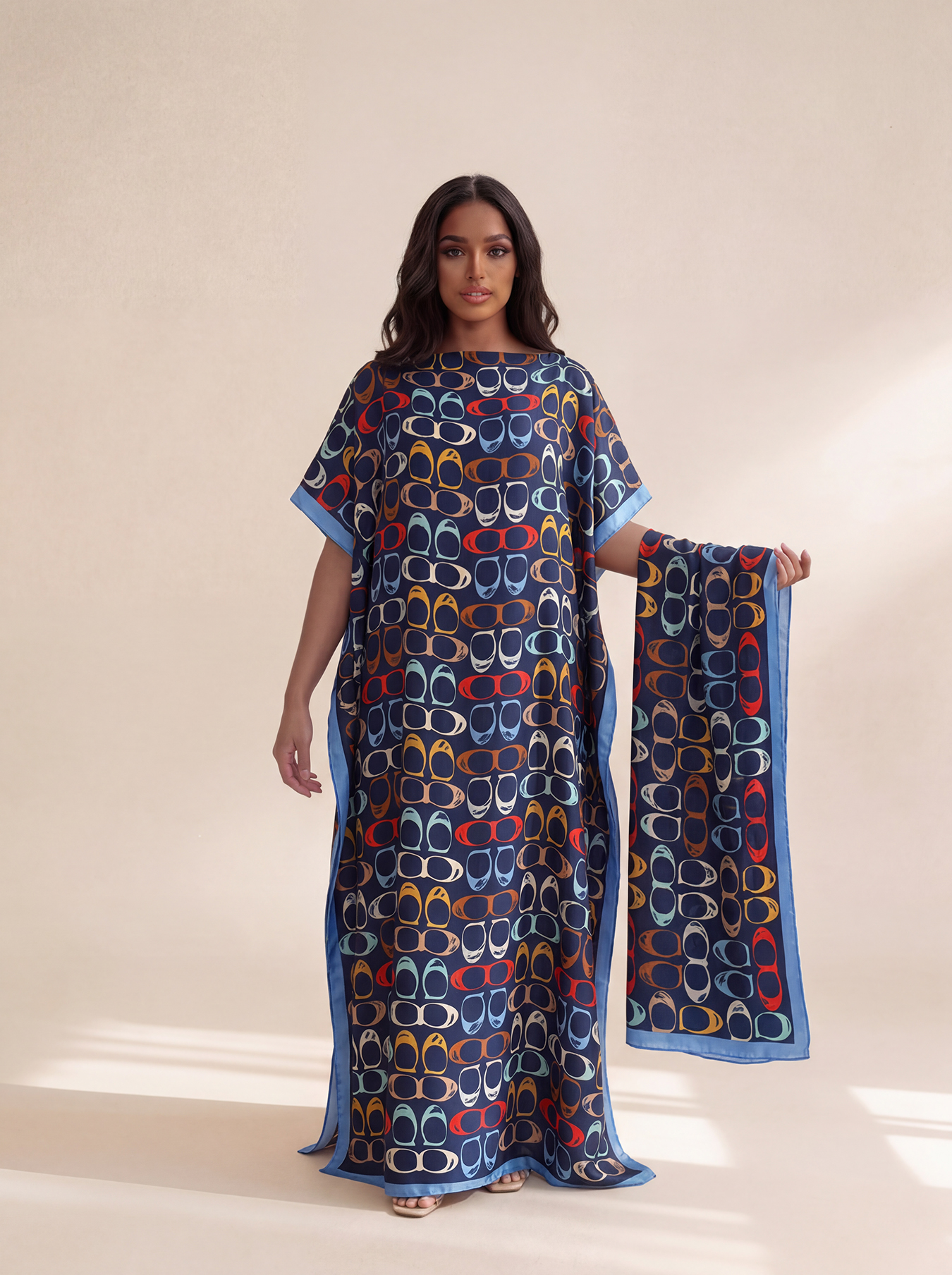 New Style Long Loose Silk Blen - Robe Silk Women incelemesi ve fiyatı