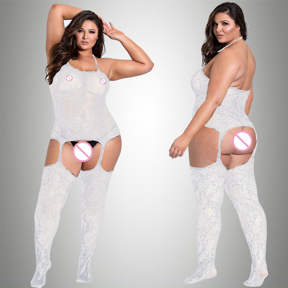 New Plus Size Bodystocking Bod - Bodystocking Fishnet incelemesi ve fiyatı