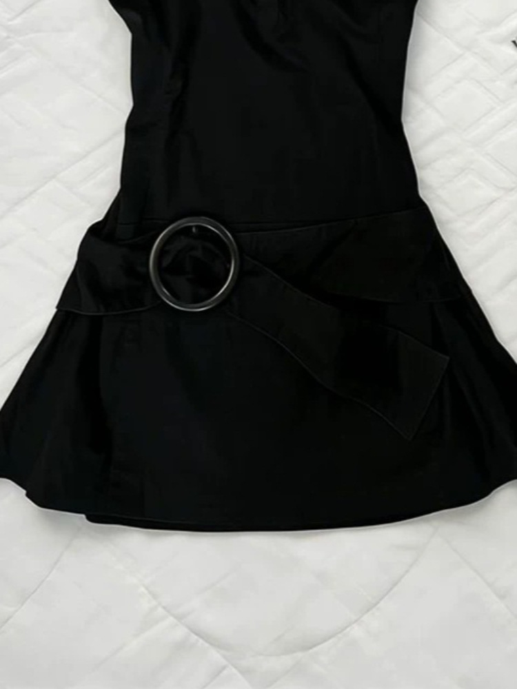 Vintage Style Black Slim Fit P - Corset Waist Cinch incelemesi ve fiyatı