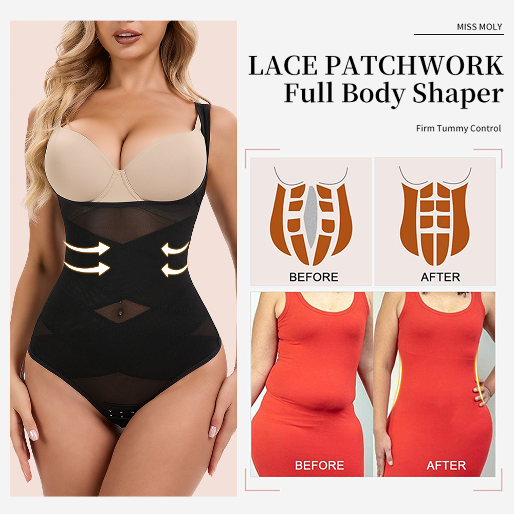 Mesh Thongs Bodysuit Shapewear - Shapewear Bodysuit Firm incelemesi ve fiyatı