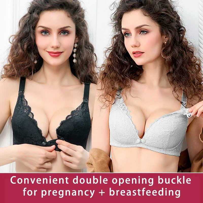 Maternity Lace Trim Nursing Br - Nursing Bra Sleep incelemesi ve fiyatı