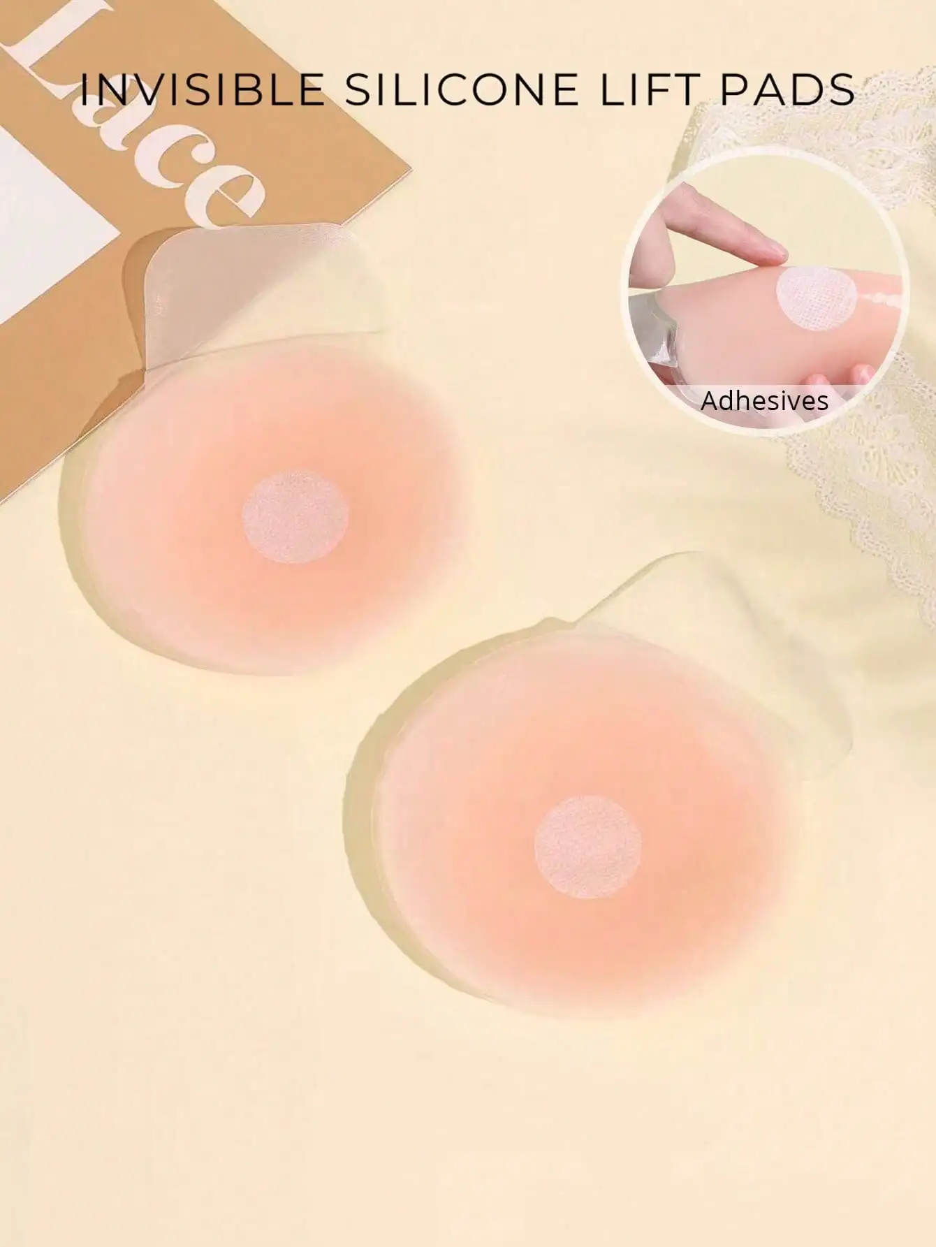 1 Pair Women's Silicone Breast - Strapless Bra Backless incelemesi ve fiyatı