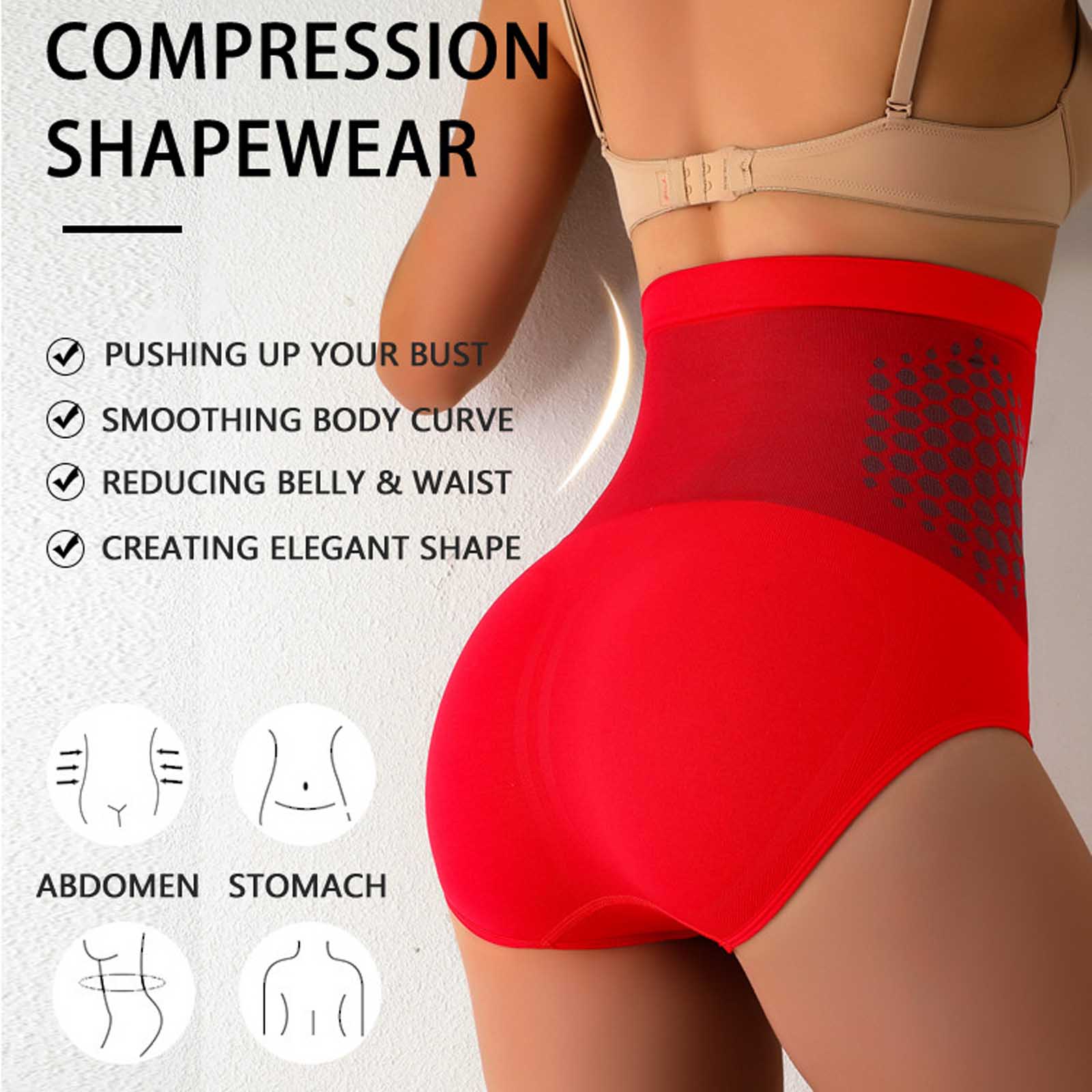 High Waist Tummy Control Shape - Seamless Underwear Women incelemesi ve fiyatı